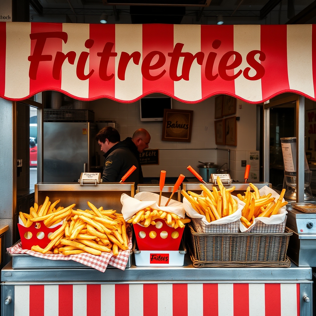 Les friteries à Tournai